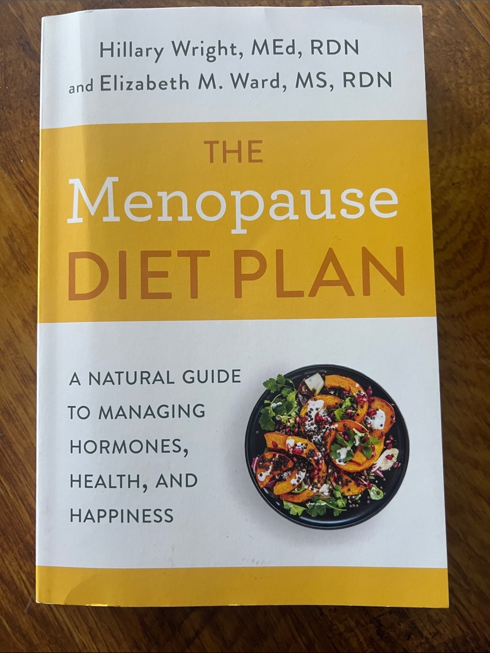The Menopause Diet Plan - Yellow Cover
